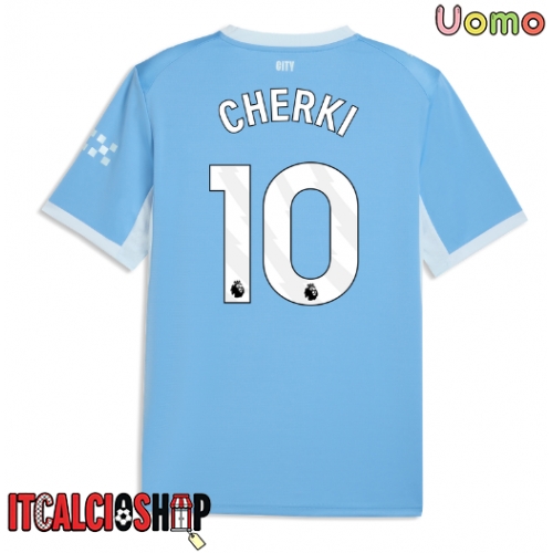 Manchester City Rayan Cherki #10 Prima Maglia 2026-27 Manica Corta